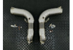 Primary Downpipes For BMW X5M Competition Series F95 With S68 Engine