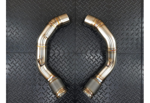 Secondary Downpipes For BMW X5M Series F95 With S63 Engine