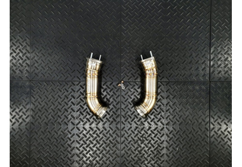 Secondary Downpipes For BMW X5M Competition Series F95 With S68 Engine