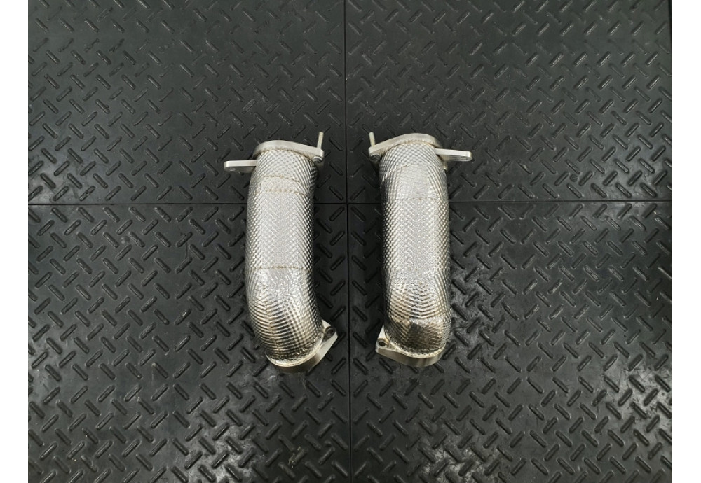 Secondary Downpipes For BMW X6 G06 M60i 4.4L Twin Turbo