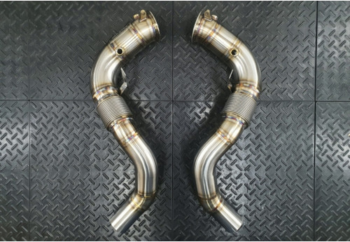 Downpipes For BMW X6M Series F86 With S63B44 Engine
