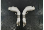 Primary Downpipes For BMW X6M Competition Series F96 With S68 Engine