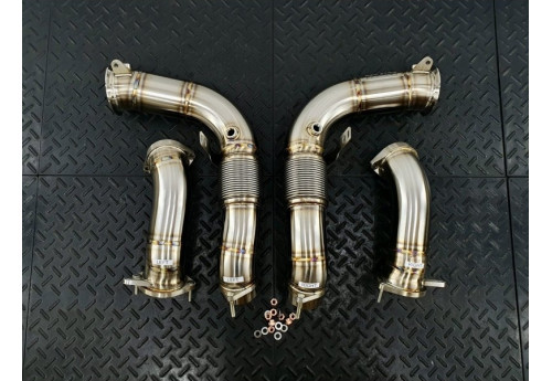 Downpipes Kit For BMW X7 G07 M60i 4.4L Twin Turbo