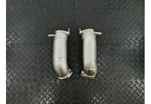 Secondary Downpipes For BMW X7 G07 M60i 4.4L Twin Turbo