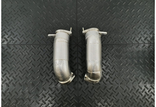 Secondary Downpipes For BMW XM G09 M60i 4.4L Twin Turbo