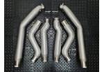 Downpipes Kit For Mercedes-Benz E63 E63S AMG W212 S212 With 5.5L V8 BTwin Turbo M157 Engine