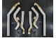Downpipes Kit For Mercedes-Benz E63 E63S AMG W212 S212 With 5.5L V8 BTwin Turbo M157 Engine