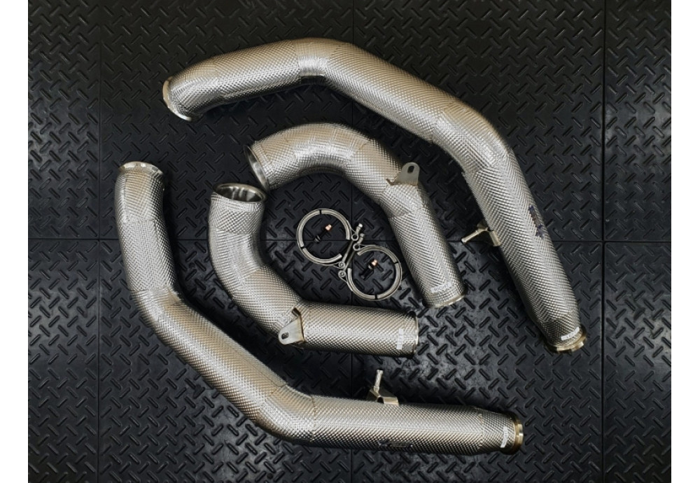 Downpipes Kit For Mercedes-Benz G500 G550 W463A With M176 4L Twin Turbo Engine