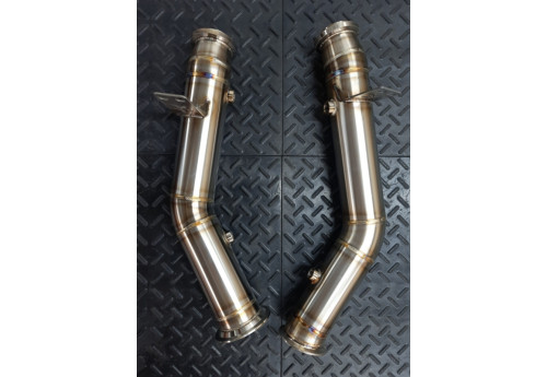 Downpipes Kit For Mercedes-Benz GLC43 AMG Coupe C253 With M276 3.0L BiTurbo V6 Engine
