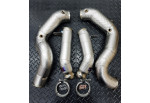 Downpipes Kit For Mercedes-Benz GLC63 GLC63S AMG Coupe C253 With M177 4.0L BiTurbo V8 Engine
