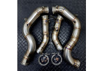 Downpipes Kit For Mercedes-Benz GLC63 GLC63S AMG Coupe C253 With M177 4.0L BiTurbo V8 Engine