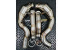 Downpipes Kit For Mercedes-Benz GLC63 GLC63S AMG Coupe C253 With M177 4.0L BiTurbo V8 Engine
