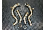 Downpipes Kit For Mercedes-Benz GLC63 GLC63S AMG Coupe C253 With M177 4.0L BiTurbo V8 Engine