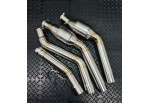 Downpipes Kit For Mercedes-Benz GLE63 GLE63S AMG Coupe C292 With M157 5.5L BiTurbo Engine