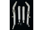 Downpipes Kit For Mercedes-Benz GLS400 GLS450 X166 With M276 3.0L BiTurbo Engine