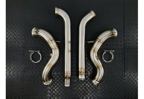 Downpipes Kit For Mercedes-AMG GT Black Series C190 With 4.0L Twin Turbo Engine