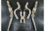 Downpipes Kit For Mercedes-Benz S500 S550 W222 With 4.7L V8 Bi-Turbo M278 Engine