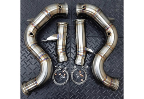 Downpipes Kit For Mercedes-Benz S63 AMG Coupe C217 A217 With 4.0L BiTurbo M177 Engine