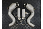 Downpipes Kit For Mercedes-Benz S63 AMG Coupe C217 A217 With 4.0L BiTurbo M177 Engine