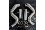 Downpipes Kit For Mercedes-Benz S63 AMG W222 With 4.0L BiTurbo M177 Engine