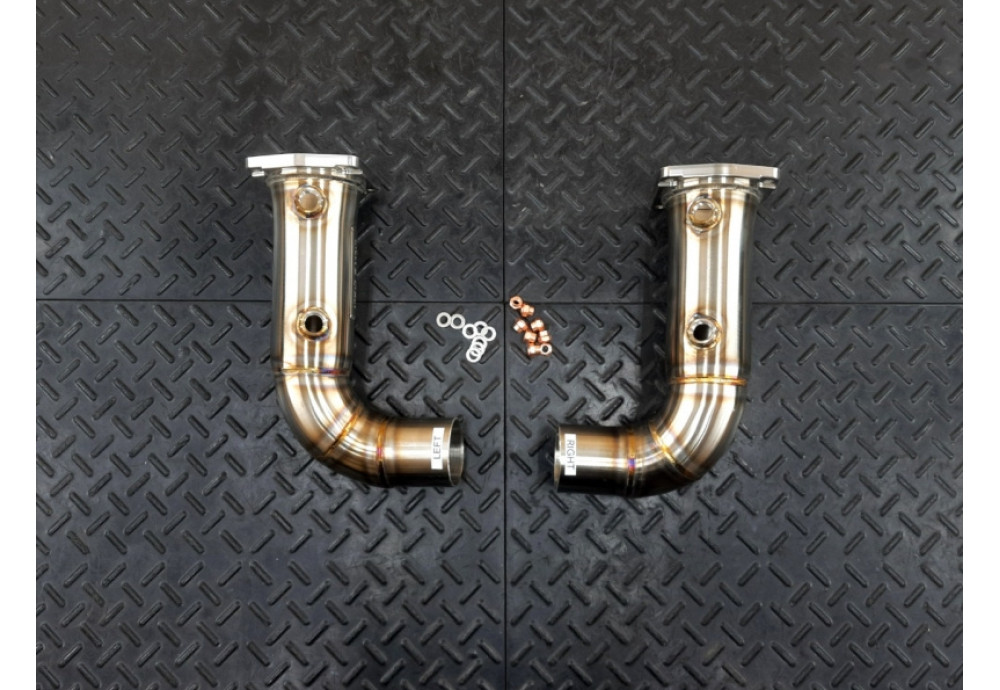 Competition Pipes For Porsche 991.1 Turbo Turbo S With 3.8L Twin Turbo Engine