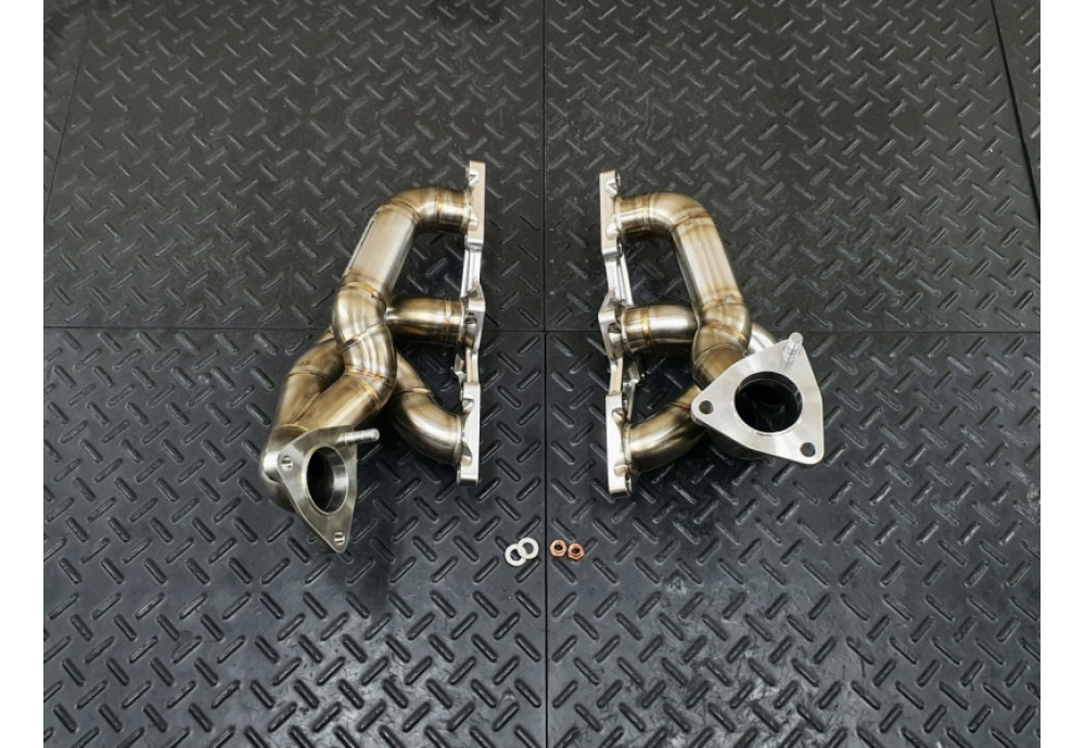 Exhaust Manifolds For Porsche 911 GT2 RS 991.2 With 3.8L Twin Turbo Engine