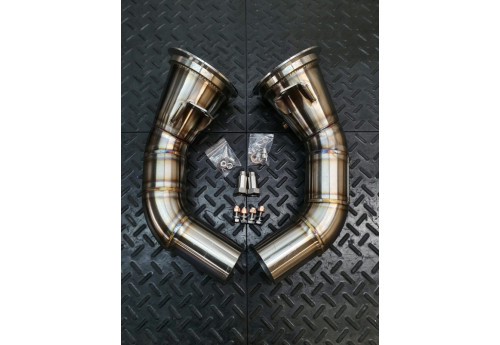 Competition Pipes For Porsche 992 911 Turbo Turbo S With 3.7L Twin Turbo Engine