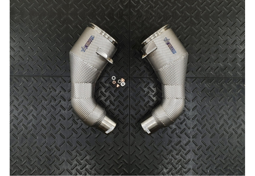 Competition Pipes For Porsche 992 911 Turbo Turbo S With 3.7L Twin Turbo Engine