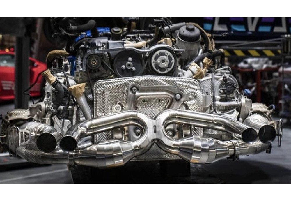 Exhaust Systems For Porsche 911 Turbo Turbo S 992 With 3.7L Twin Turbo Engine