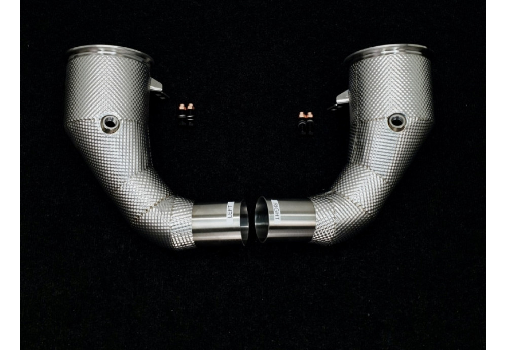 Competition Pipes For Porsche 992 Carrera Carrera S Carrera 4S Carrera GTS With 3.0L Twin Turbo Engine