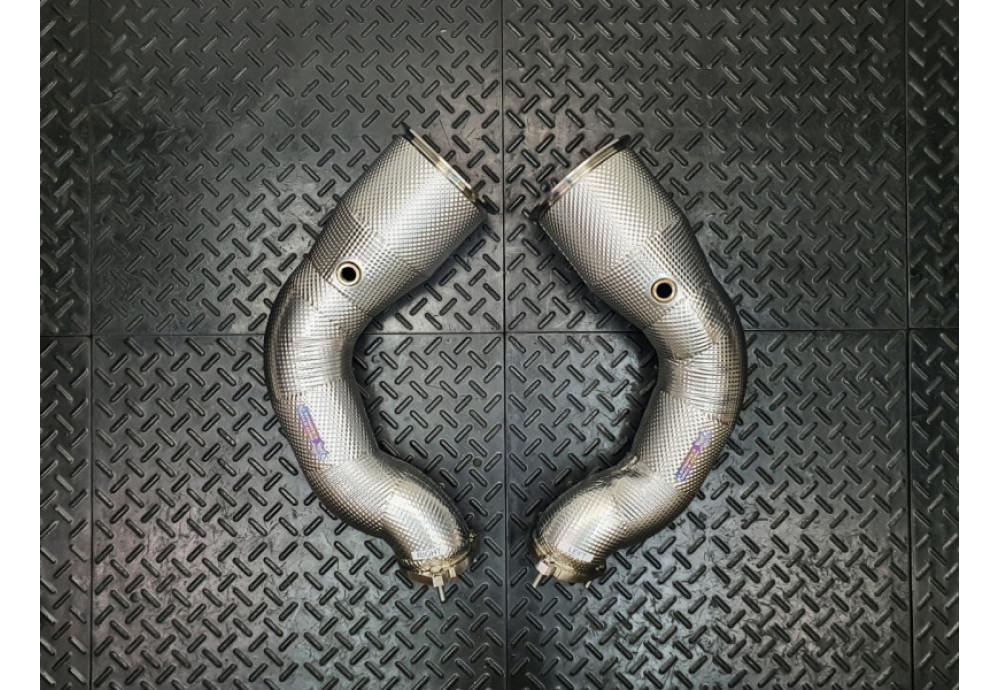 Downpipes For Porsche Cayenne S 9Y0 With 4.0L Twin Turbo Engine