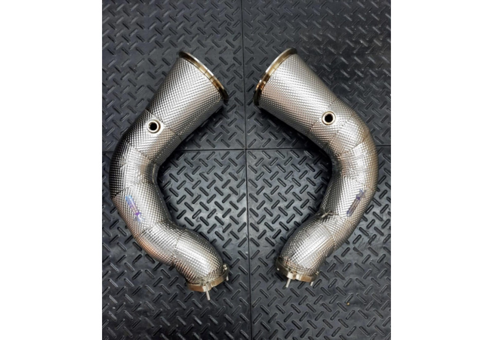 Downpipes For Porsche Cayenne S 9Y0 With 4.0L Twin Turbo Engine