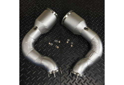 Downpipes For Porsche Cayenne S With 2.9L V6 Twin Turbo Engine