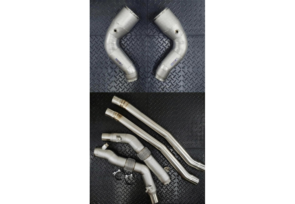 Downpipe Resonator Delete System For Porsche Cayenne Turbo (9Y0) 4.0L Downpipe Resonator Delete System For Porsche Cayenne Turbo (9Y0) 4.0L