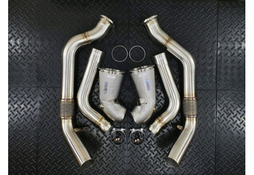 Downpipes Kit For Porsche Panamera GTS Turbo Turbo S E-Hybrid 971 With 4.0L V8 Twin-Turbocharged Engine