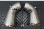 Primary Downpipes For Porsche Panamera GTS Turbo Turbo S E-Hybrid 971 With 4.0L V8 Twin-Turbocharged Engine