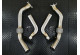 Secondary Downpipes For Porsche Panamera 4S 4 E-Hybrid 971 With 2.9L V6 Twin Turbo Engine