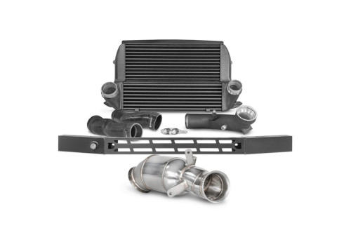 Competition Package EVO3 N55 Engine Intercooler Kit + Downpipe With 300CPI Racing Catalyst For BMW 2 Series F22/F23 M235i(X)