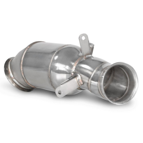 Downpipe Kit With 300CPSI Racing Catalyst N55 Engine For BMW 4 Series F32/F33 435i(X) From 07.2013, Less thermal load on the turbocharger.