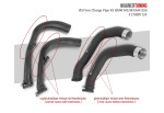 Charge Pipe Kit S55 Engine For BMW M3 F80