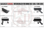 Performance Intercooler Kit EVO2 N55 Engine For BMW Z4 E89 35i 35is sDrive
