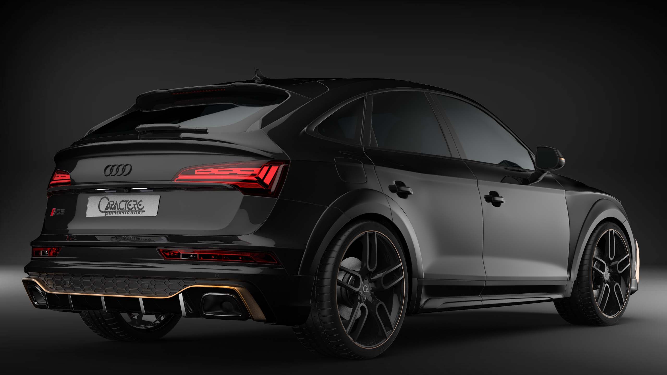 Premium refinement for Audi Q5 Sportback by Belgium tuners CARACTERE