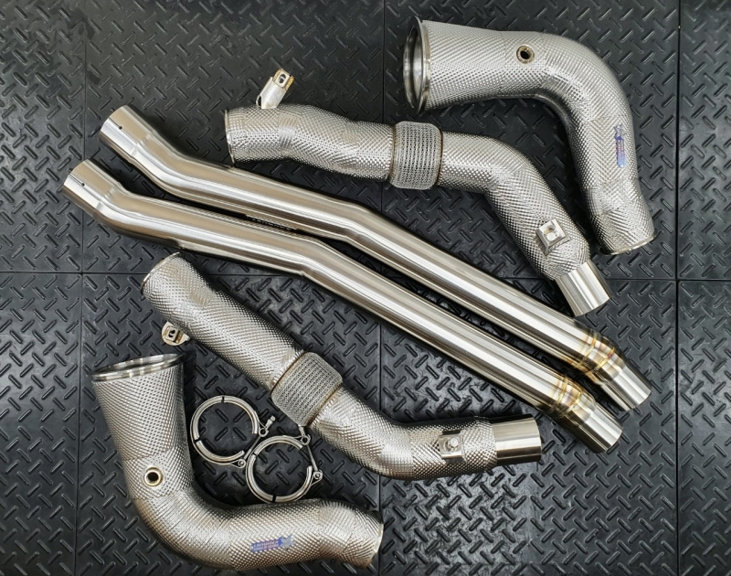 Downpipe Resonator Delete System For Porsche Cayenne S 9Y0 With 4.0L