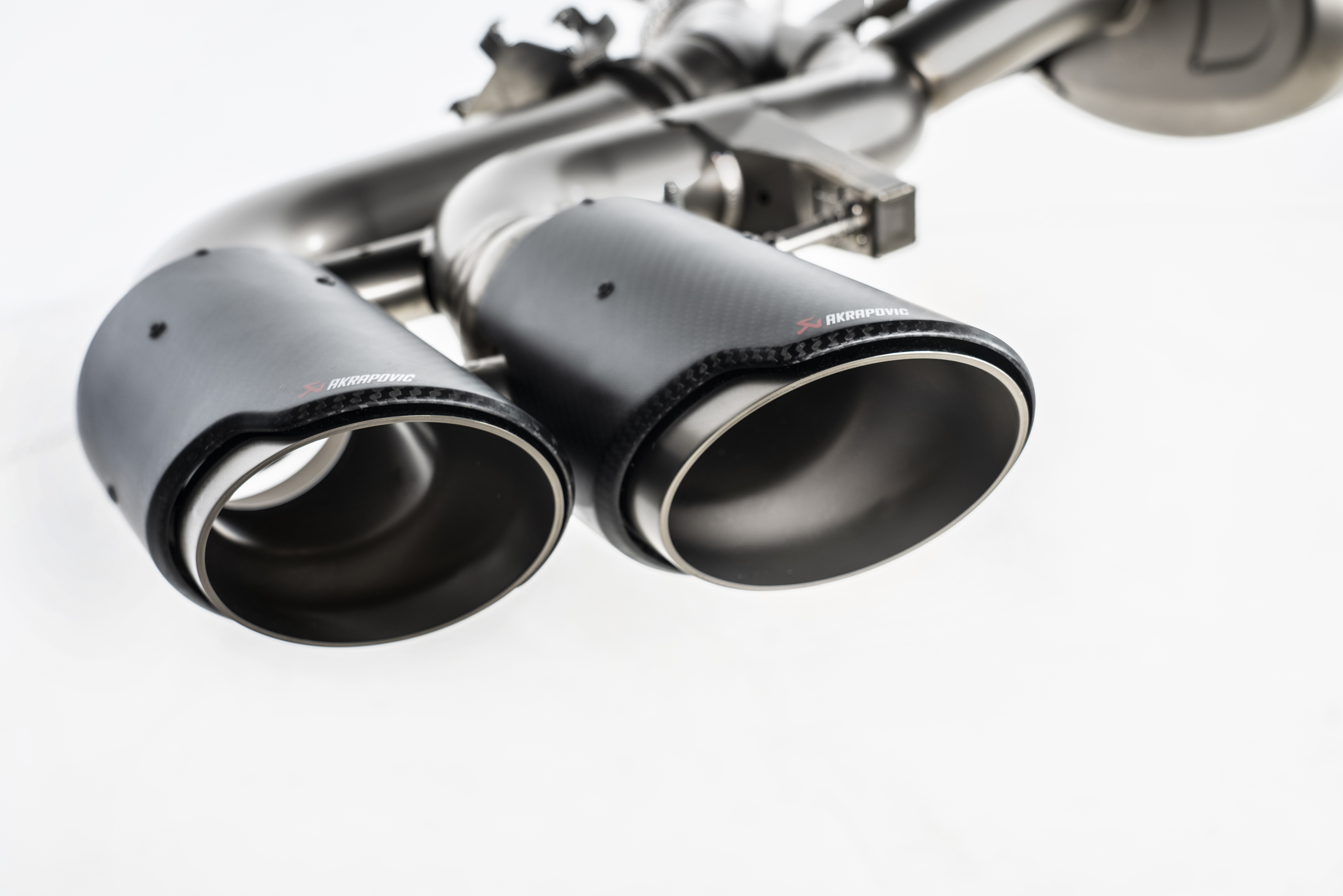 Akrapovic exhaust system for the BMW X5M (F95) and BMW X6M (F96)