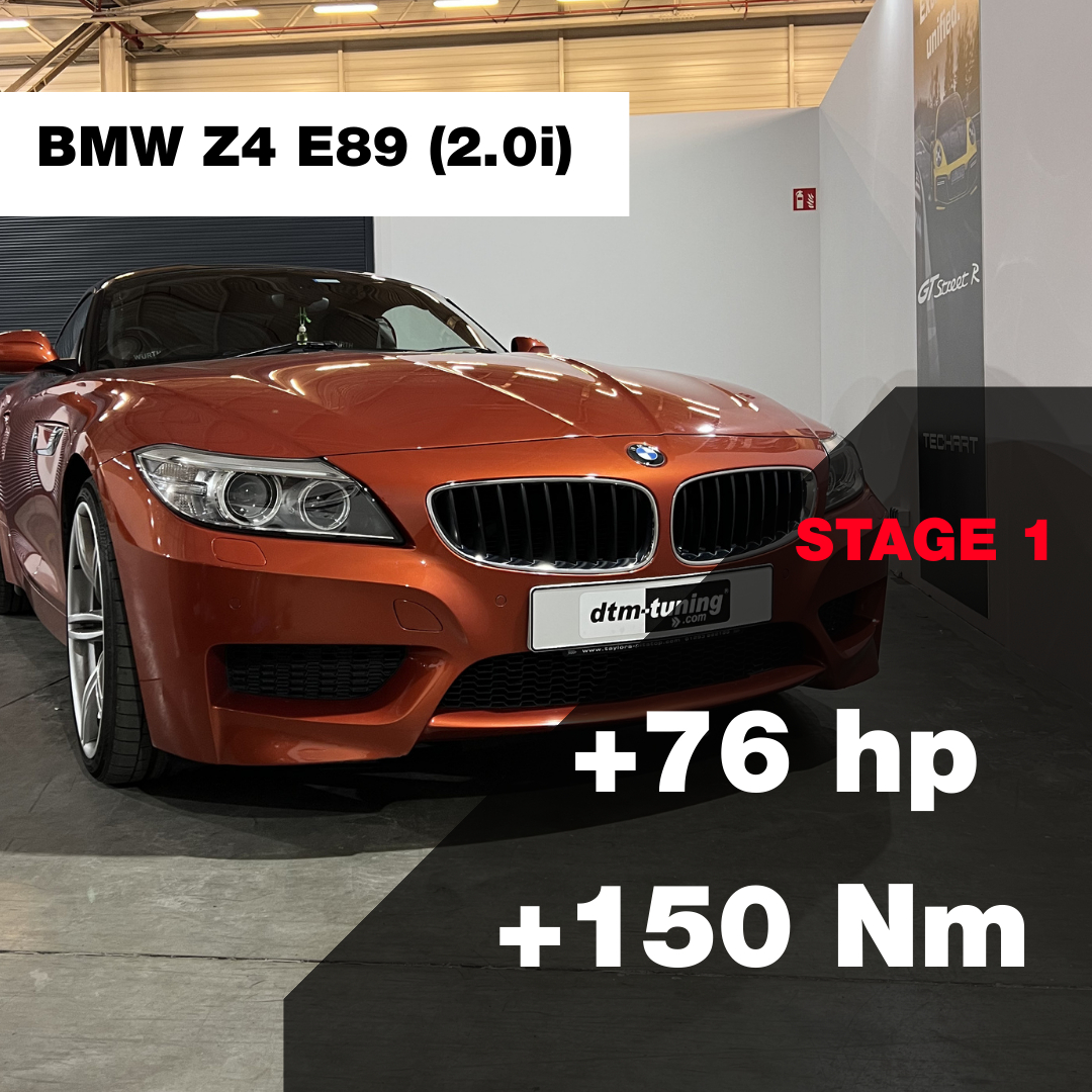 BMW Z4 2.0i (E89) chip tuning Stage1